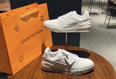 white lv shoes since 1854